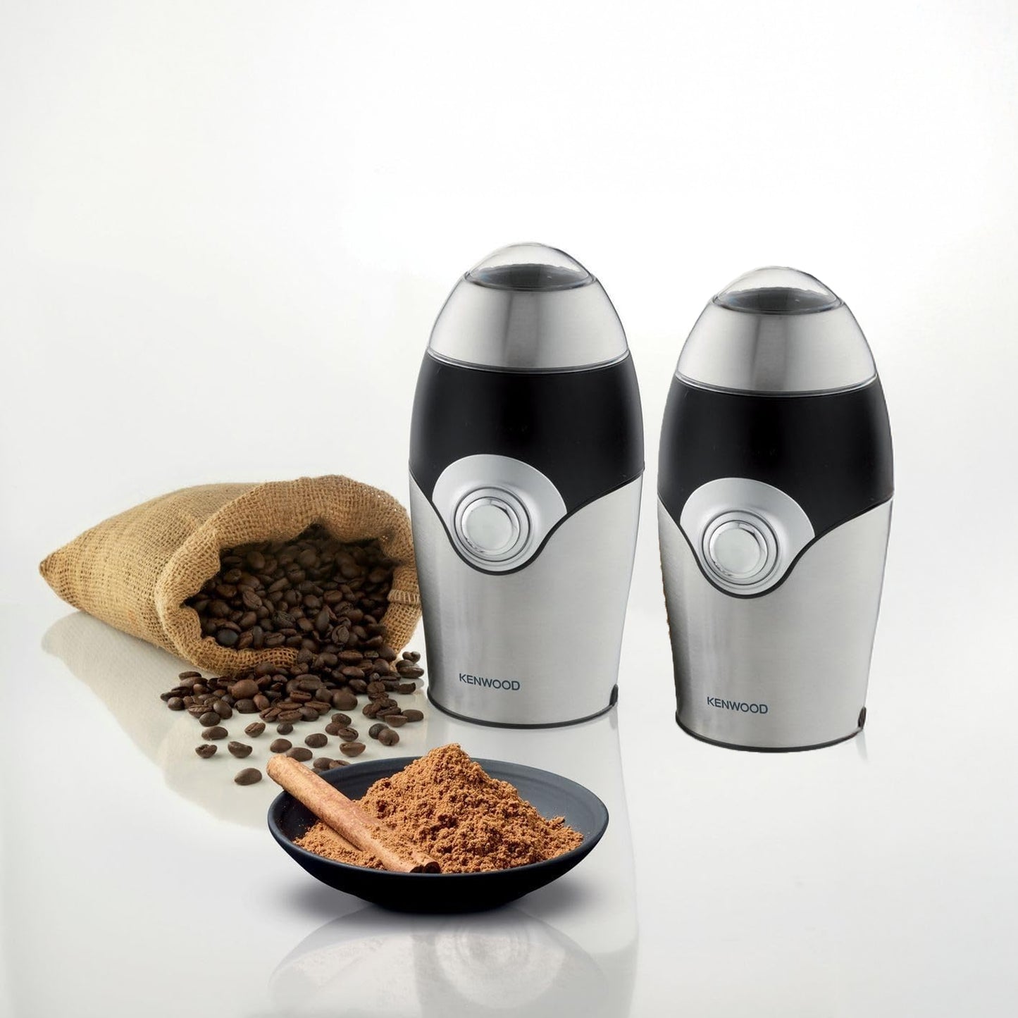 Kenwood 2 Piece Pro Grind Spice Grinder Set Black