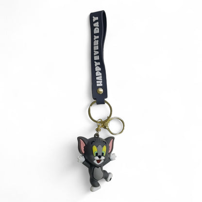 Keychain HQ Tom Keyring Grey