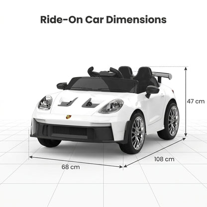Kids Ride On 4 Wheel Car White