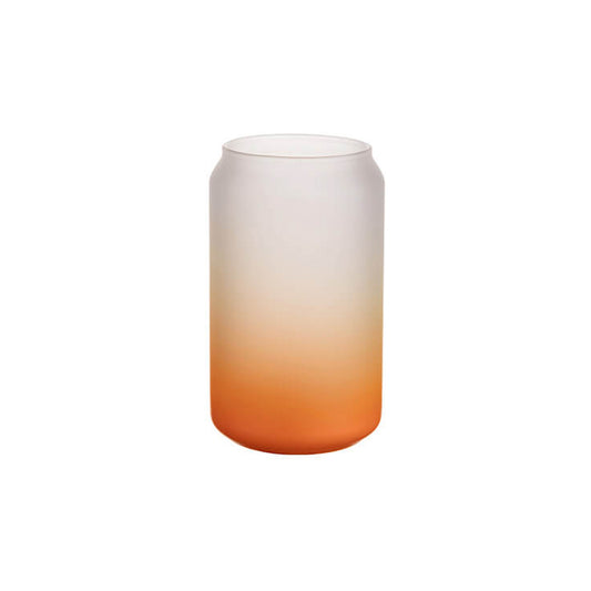 Kitchen Life 400ml Frosted Glass Orange