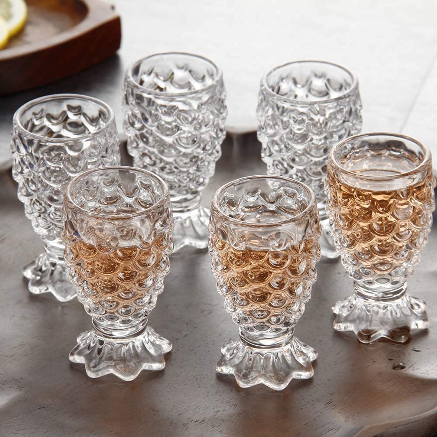 Kitchen Life 7 Piece Fish Lemon Set Clear