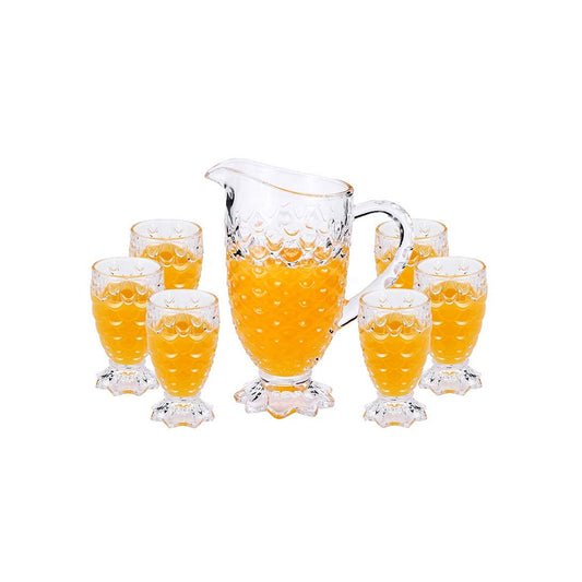 Kitchen Life 7 Piece Fish Lemon Set Clear