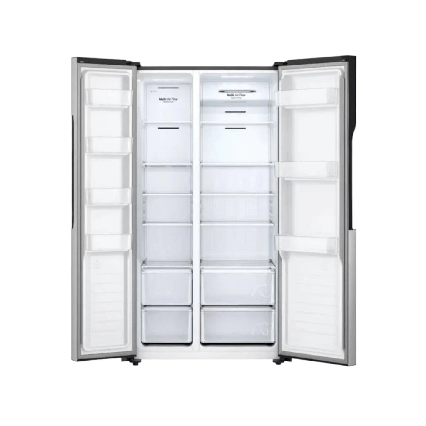 LG 519Lt Side By Side Fridge Silver