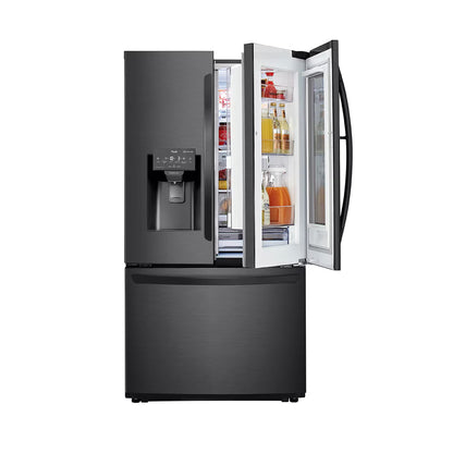 LG 793L French Door Instaview Fridge Matt Black