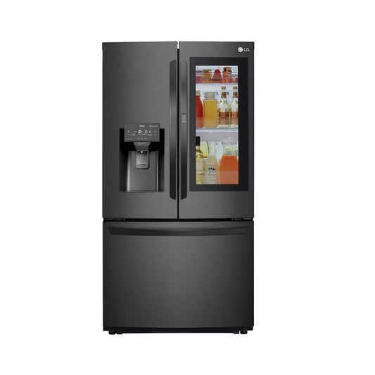 LG 793L French Door Instaview Fridge Matt Black