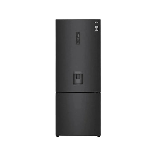 LG Inverter Linear Compressor Combi Fridge Freezer Black