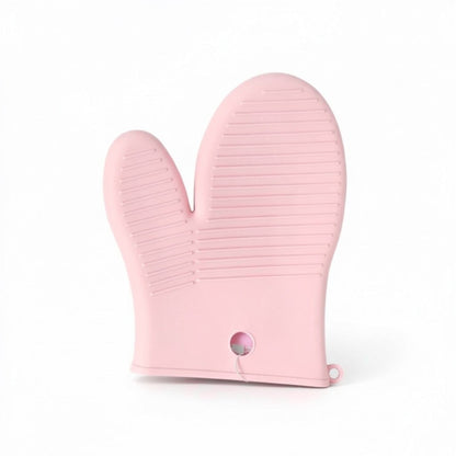 Silicone Oven Mitt Pink