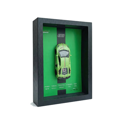 Die Cast Car Model Frame Green