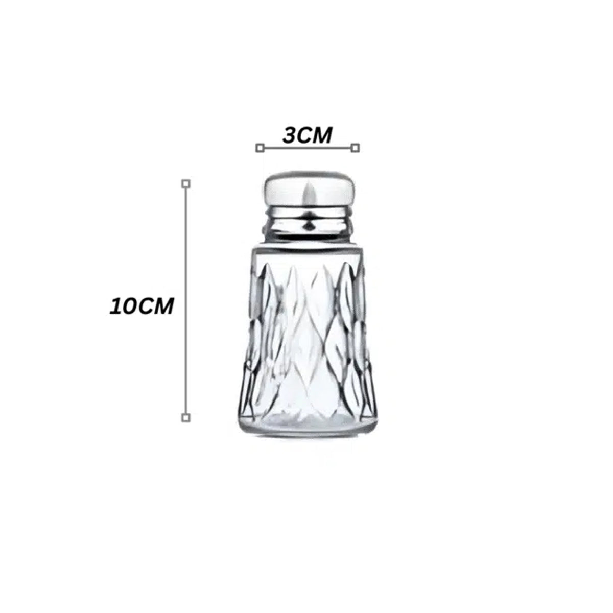 Pasabahce Leafy 100ml Salt & Pepper Set
