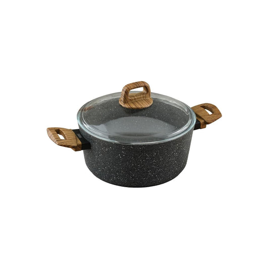 Leydi Natura Derin 20cm Deep Casserole Grey