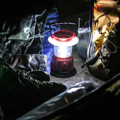 Life Gear Portable LED Camping Lantern Red