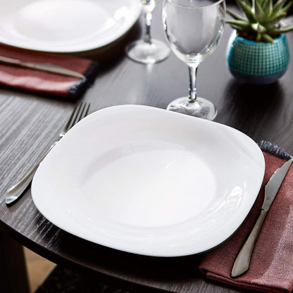 Luminarc Carine Square 27cm Dinner Plate White