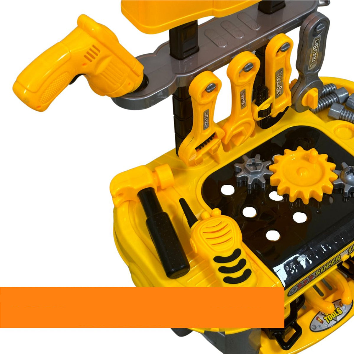Luxury Combination Tool Workbench Play Set Yellow