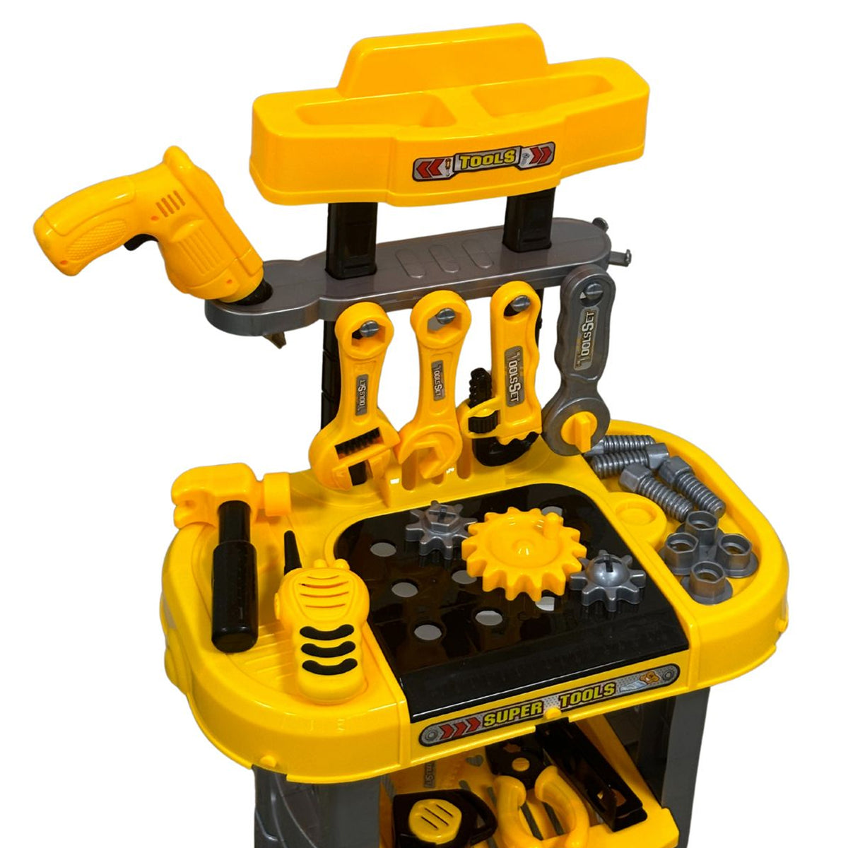 Luxury Combination Tool Workbench Play Set Yellow