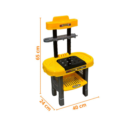 Luxury Combination Tool Workbench Play Set Yellow