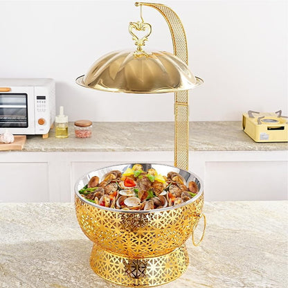 Stainless Steel 8Lt Chafing Dish Gold