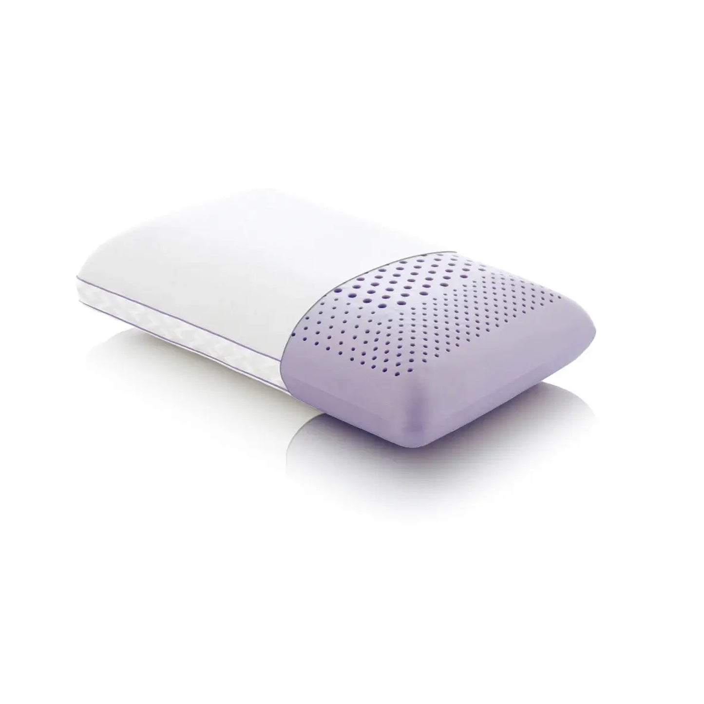 Malouf Z Zoned Lavender Infused Memory Foam Pillow Purple