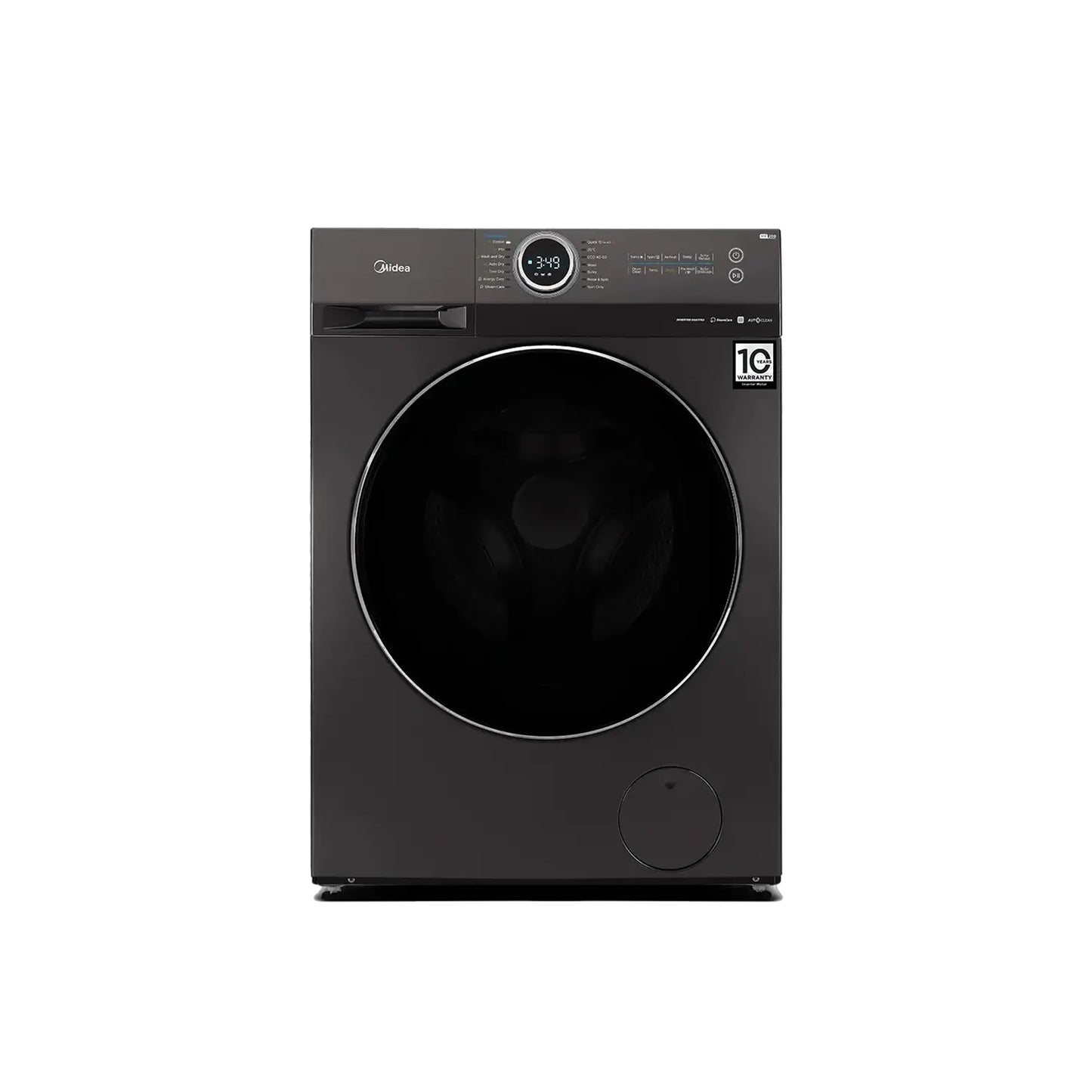 Midea 10kg Heat Pump Dryer with WiFi Titanium