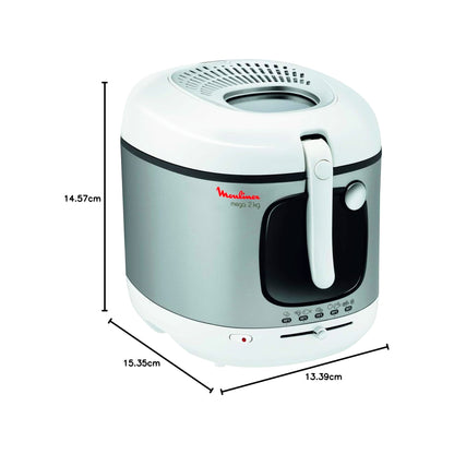 Moulinex Mega Deep Fryer White