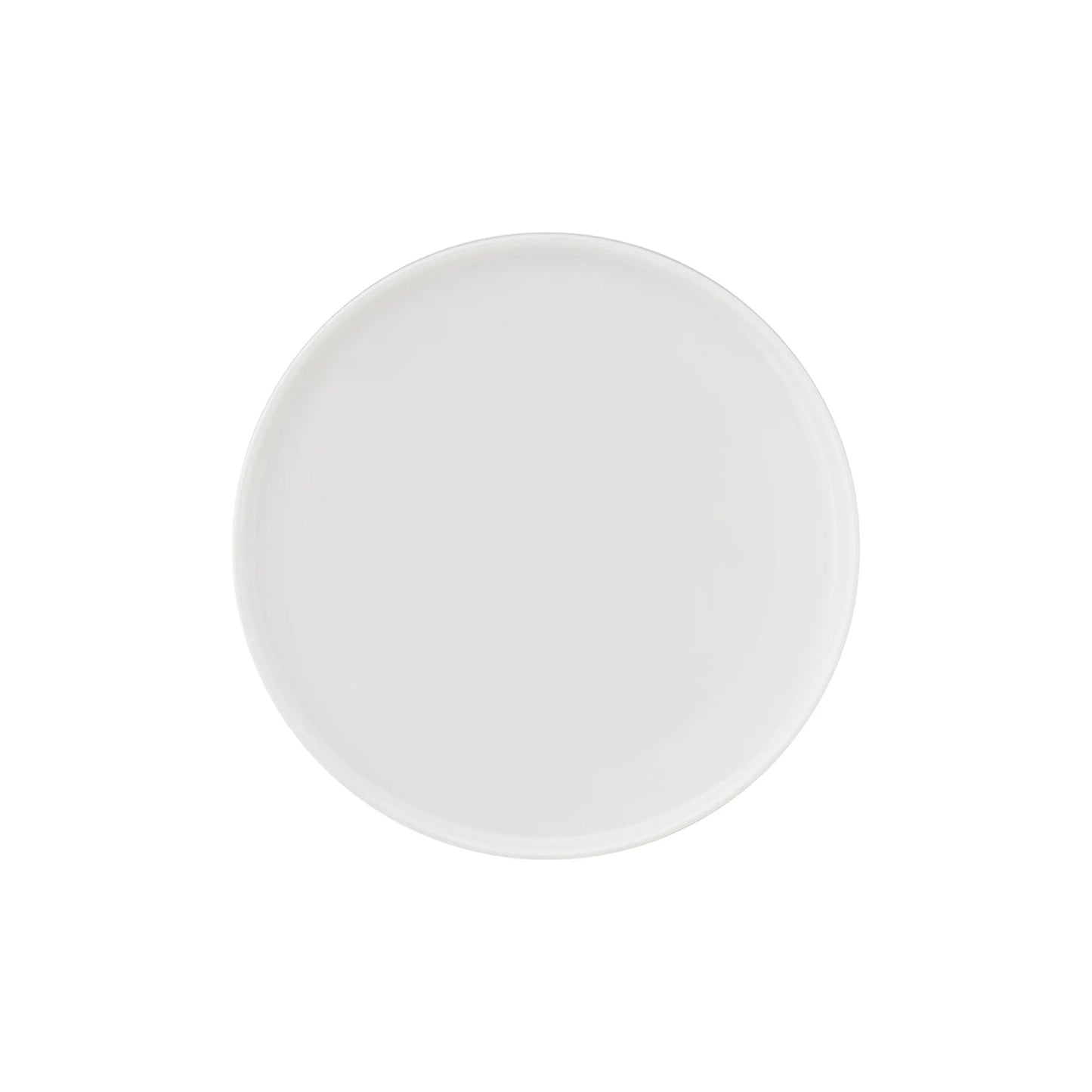 Maxwell & Williams White Basics 21cm High Rim Plate White