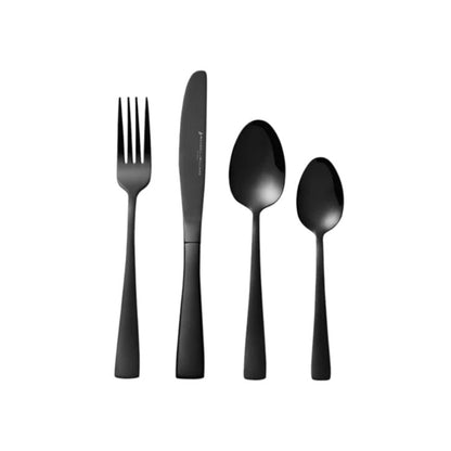 Maxwell & Williams Arden 16 Piece Cutlery Set Shiny Black