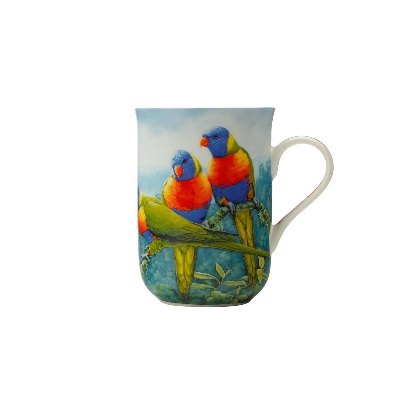 Maxwell & Williams Birds Of Australia 300ml Lorikeet Mug Multicoloured