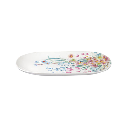 Maxwell & Williams Botanic Gardens Eucalyptus Bloom Oblong Platter Multicoloured