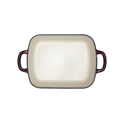 Maxwell & Williams Cast Iron 3Lt Rectangular Roaster Merlot