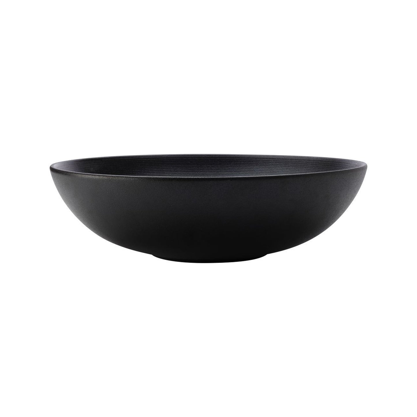 Maxwell & Williams Caviar 36cm Porcelain Salad Bowl Black