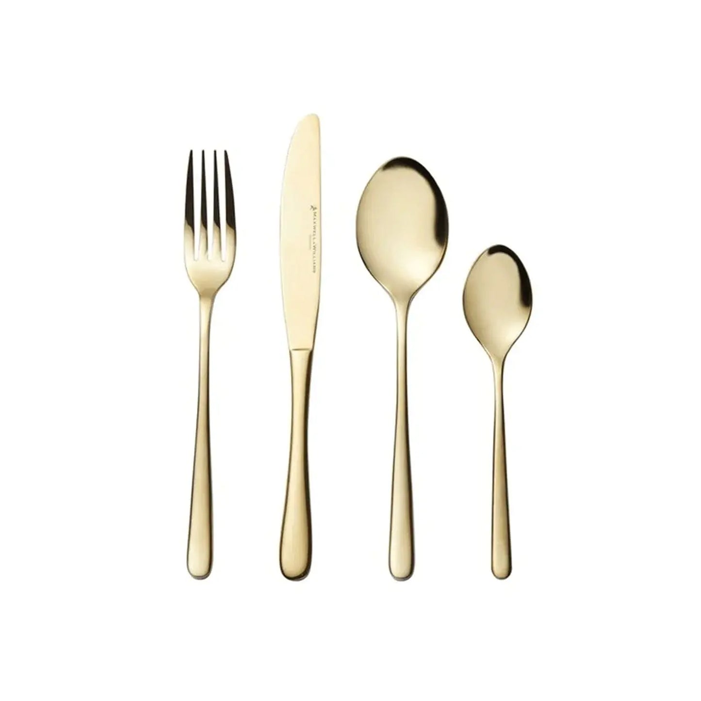 Maxwell & Williams Leveson 24 Piece Cutlery Set Champagne