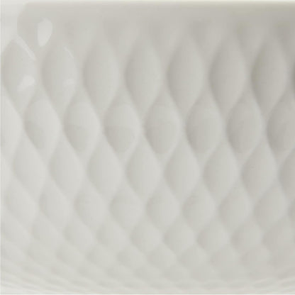 Maxwell & Williams Diamonds 28cm Round Serving Bowl White