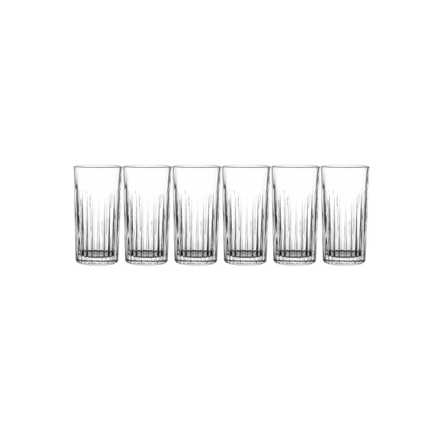 Maxwell & Williams Empire 6 Piece 360ml Highball Glass Set Clear