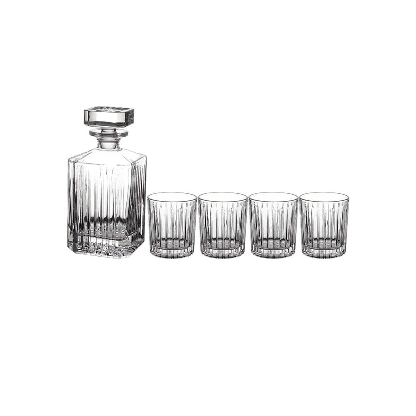 Maxwell & Williams Antrim 5 Piece Whisky Set Clear