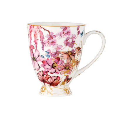 Maxwell & Williams 300ml Estelle Michaelides Enchantment Footed Mug White