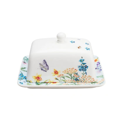 Maxwell & Williams Fluttering Meadow Butter Dish