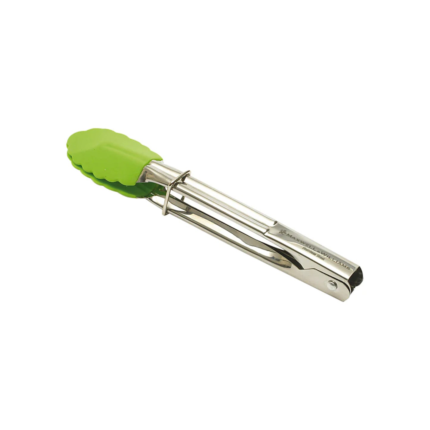 Maxwell & Williams Silicone 18cm Mini Tongs Lime