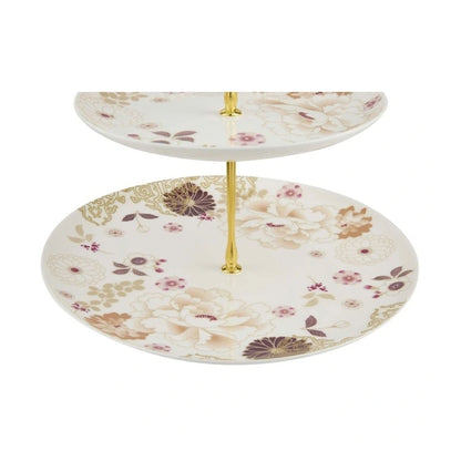 Maxwell & Williams Kimono 3 Tiered Cake Stand White