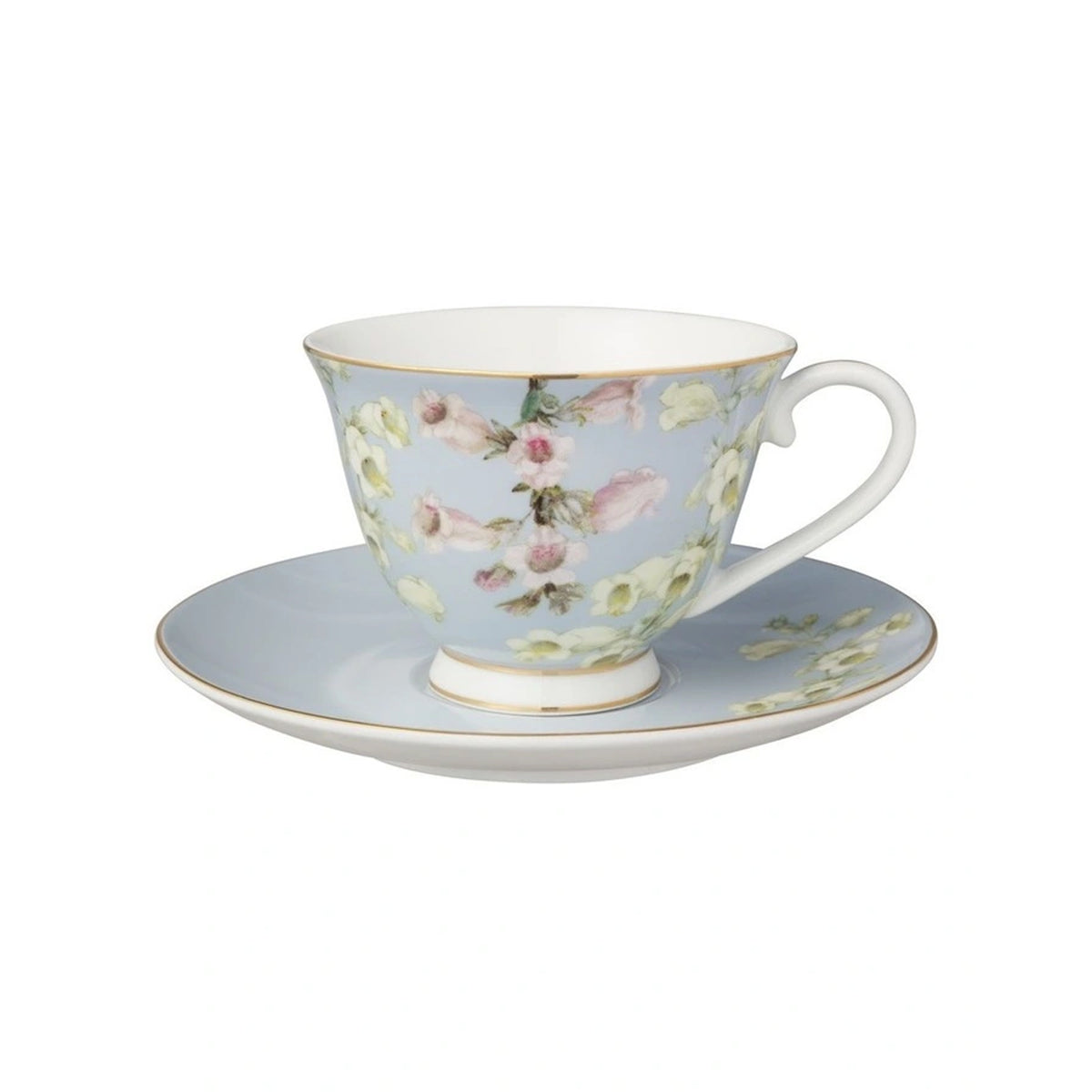 Maxwell & Williams Royal Botanic Garden Foxglove 200ml Footed Cup & Saucer