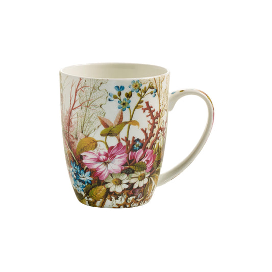 Maxwell & Williams William Kilburn Ocean Fantasy 400ml Coupe Mug Multicolored