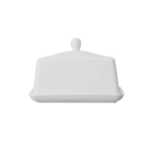 Maxwell & Williams White Basics Butter Dish White