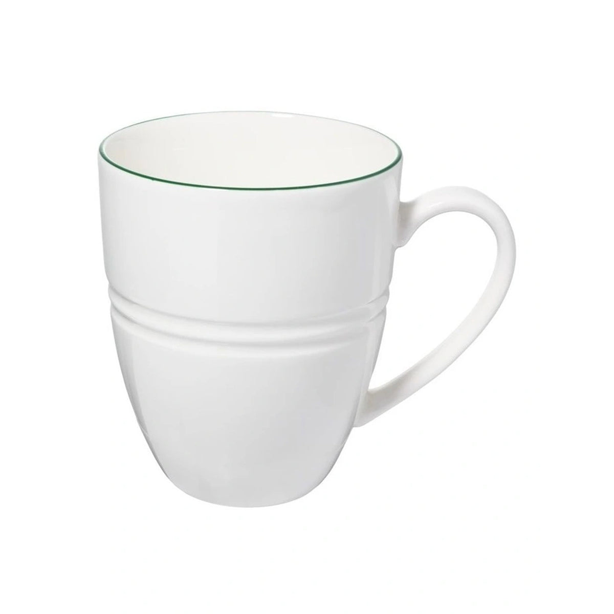 Maxwell & Williams White Basics Edge 390ml Coupe Mug