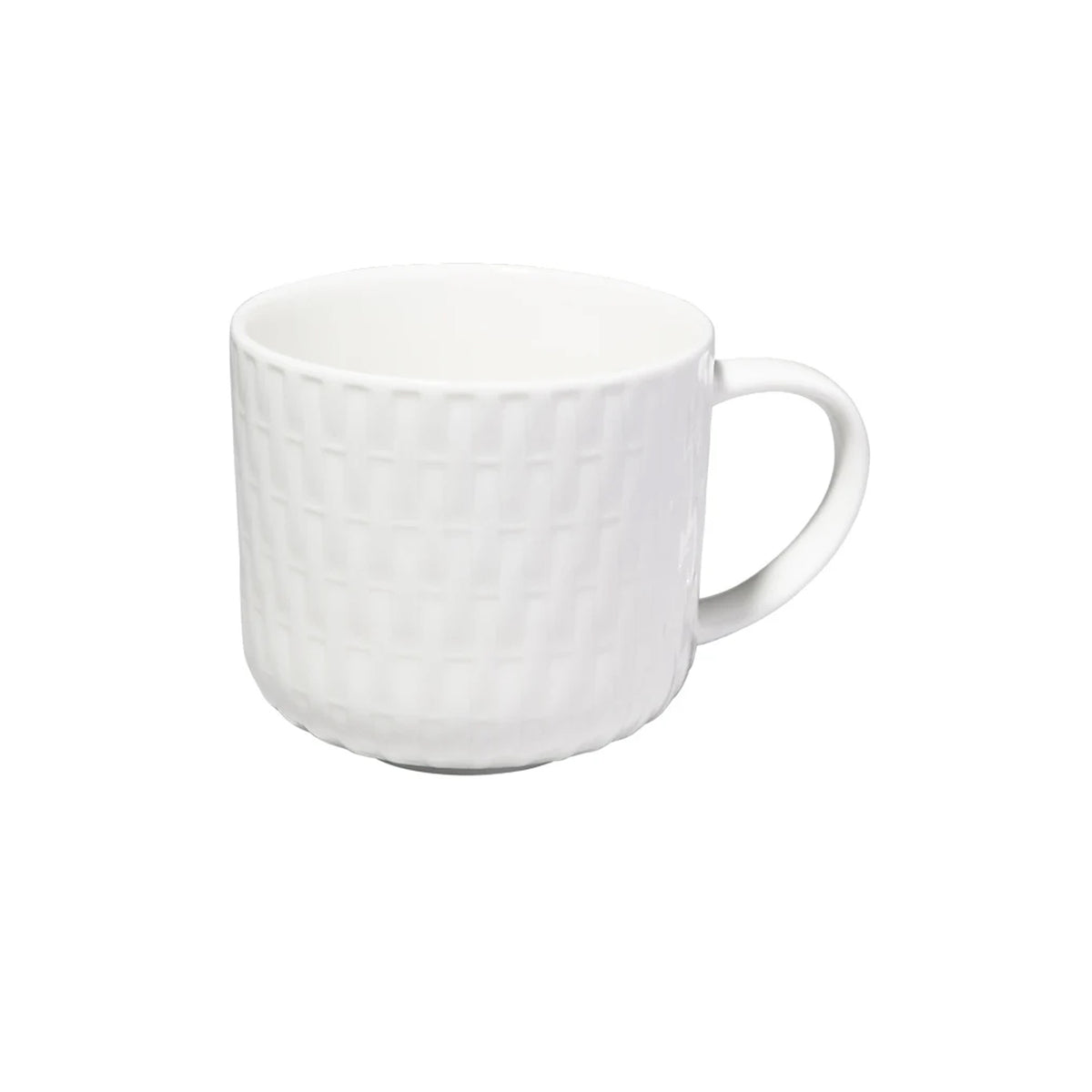 Maxwell & Williams White Basics Weave Mug 440ml White