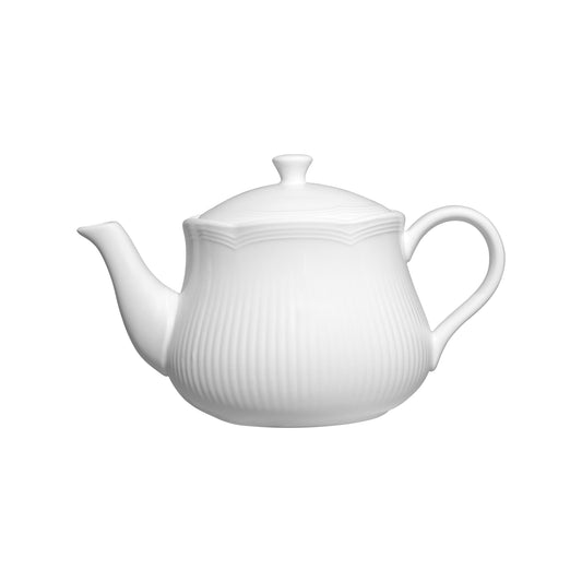 Maxwell & Williams White Basics Rococo 570ml Teapot White