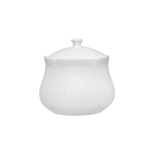 Maxwell & Williams White Basics Rococo Sugar Bowl White