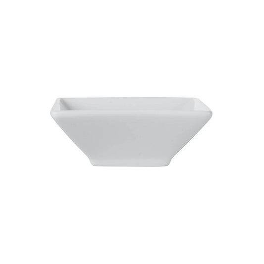 Maxwell & Williams White Basics 7.5cm Square Footed Sauce Dish White