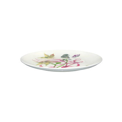 Maxwell & Williams 20cm Eloise Short Lyric Coupe Plate Yellow Robin Multicoloured