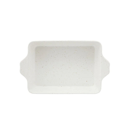 Maxwell & Williams Speckle Baker With Tray Cream