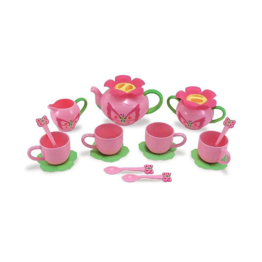 Melissa & Doug Butterfly Pretend Play Tea Set