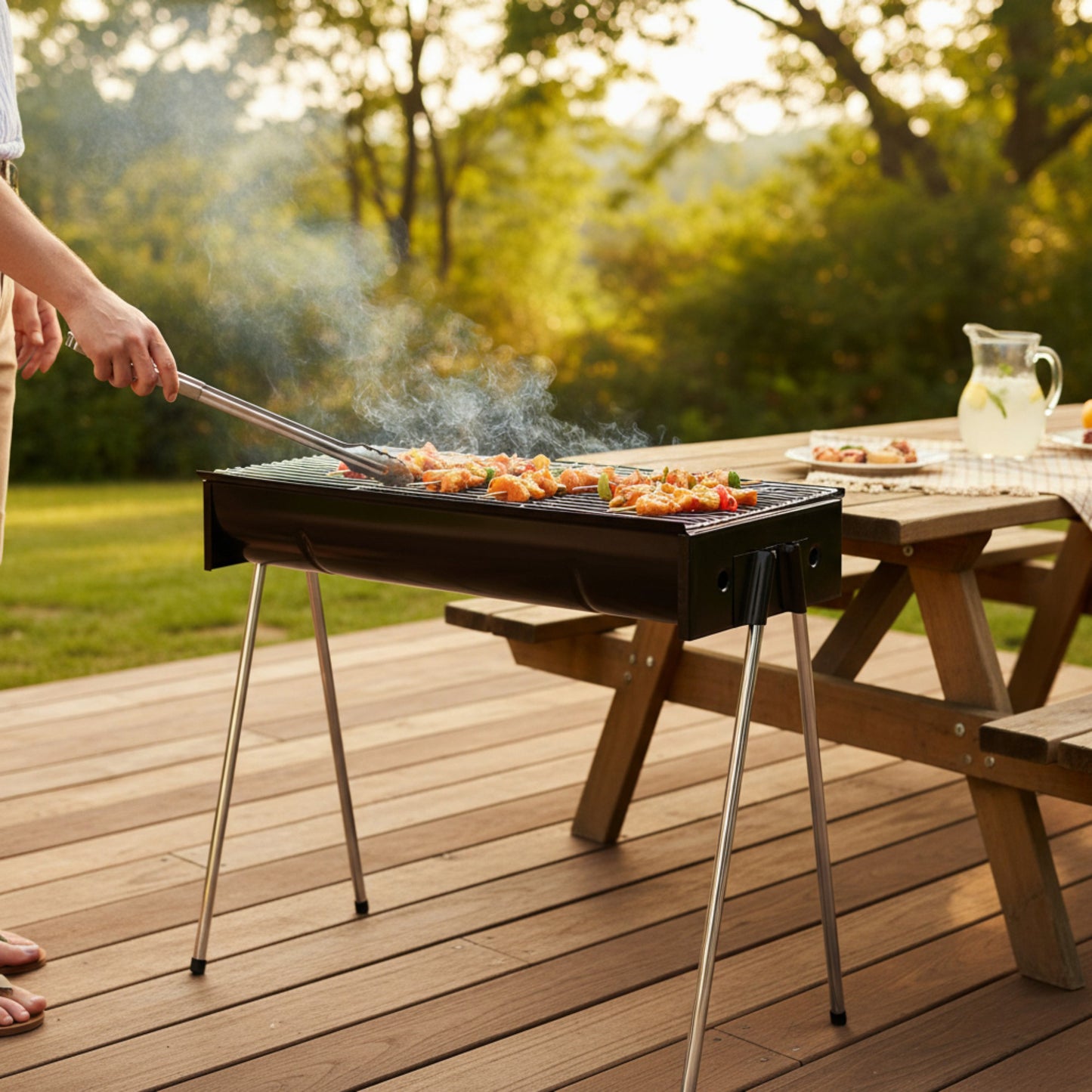 Metalix 401 Large Braai Stand Black