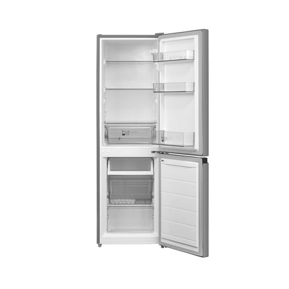 Midea 169L Bottom Freezer Fridge Silver